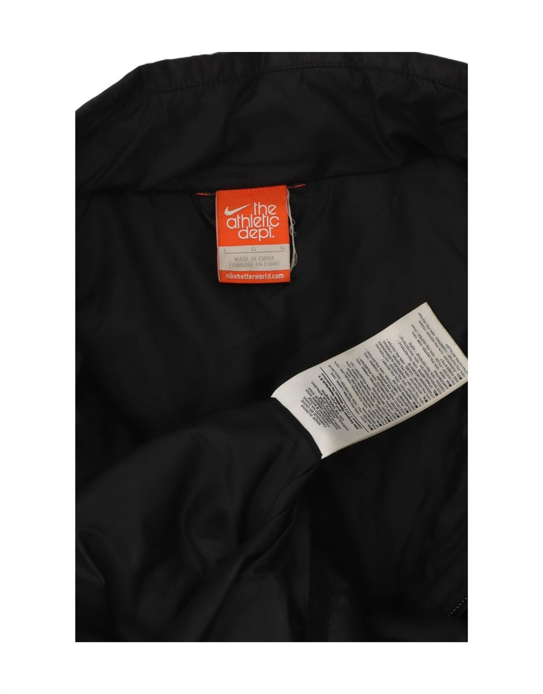 Jachetă căptușită pentru bărbați Nike UK 40, mare, negru, poliester