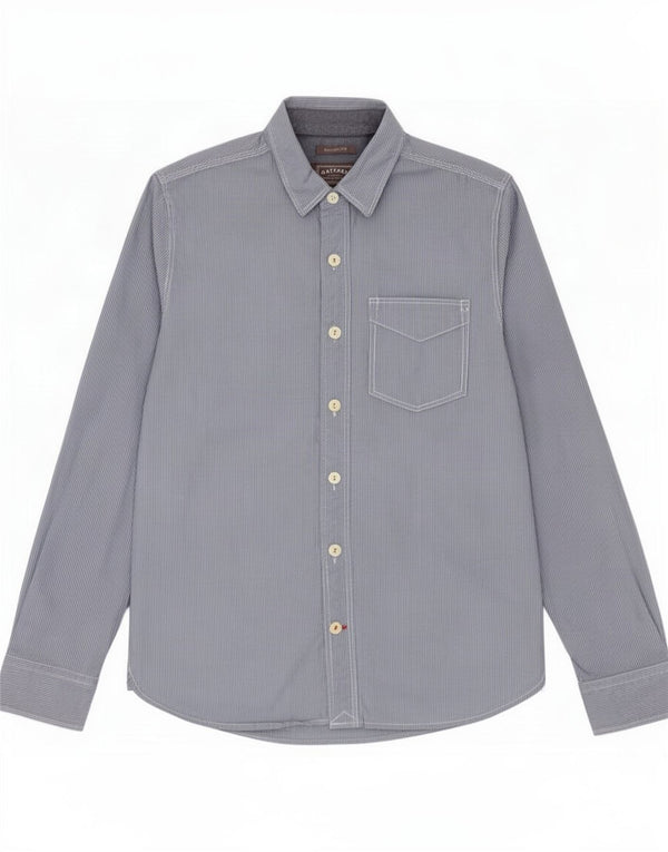 Camisa de hombre Fat Face XS Algodón azul a rayas diplomáticas