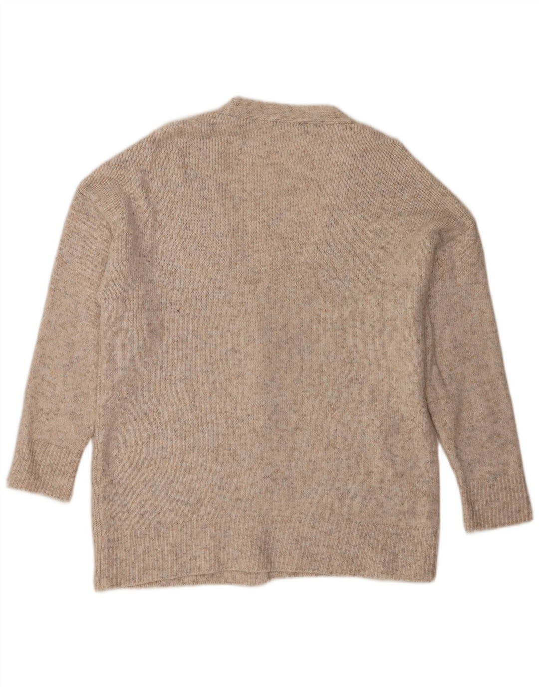Marks & Spencer Damen-Strickjacke in Übergröße, Gr. 40, Größe L, Beige