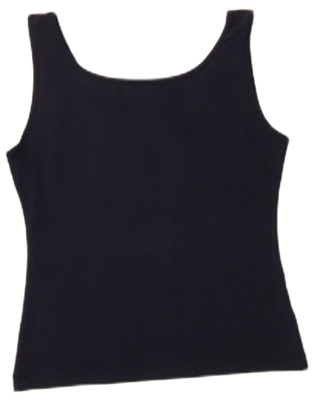 Paul & Shark Womens Crop Vest Top UK 12 Medium Navy Blue