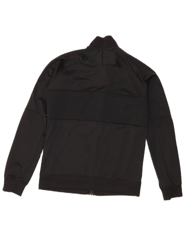 Nike Boys Barcelona Tracksuit Top Jacket 13-14 Years XL Black Colourblock