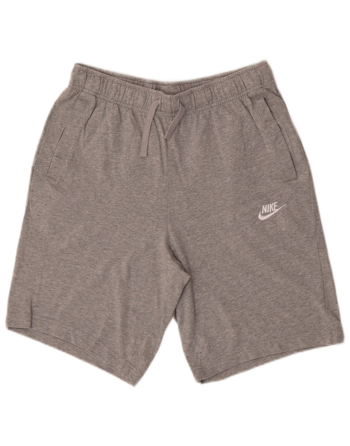 Nike Mens Sport Shorts Small Grey Cotton