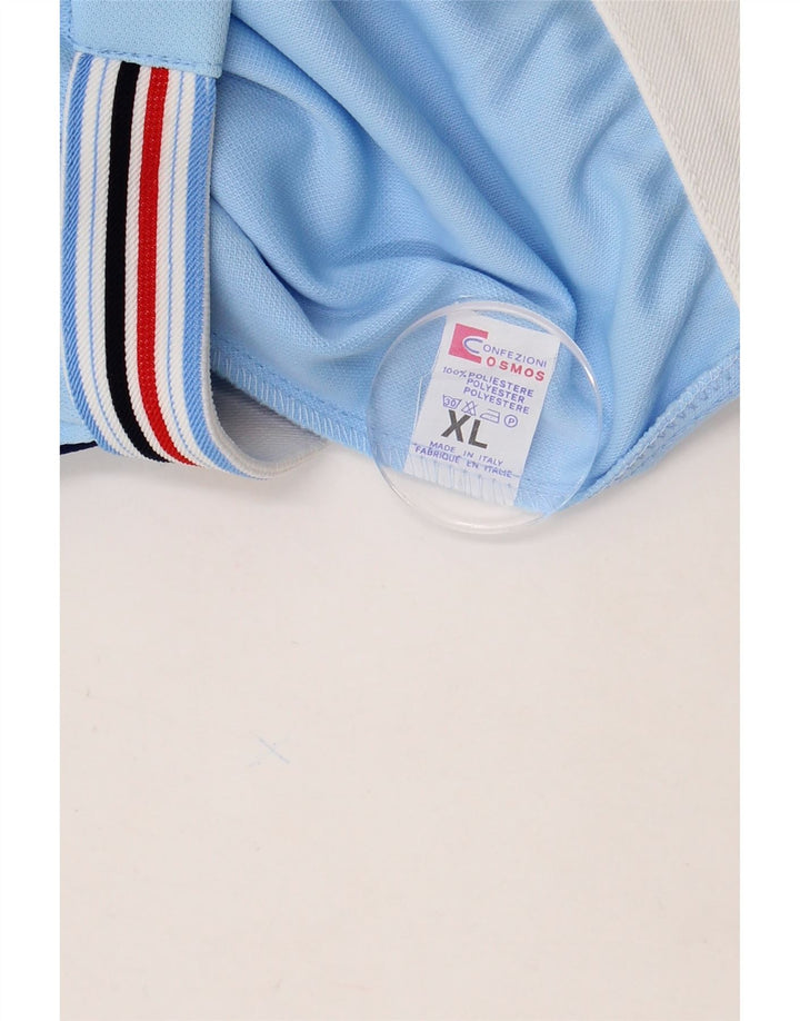 COSMOS Womens Chino Shorts XL W36  Blue Polyester