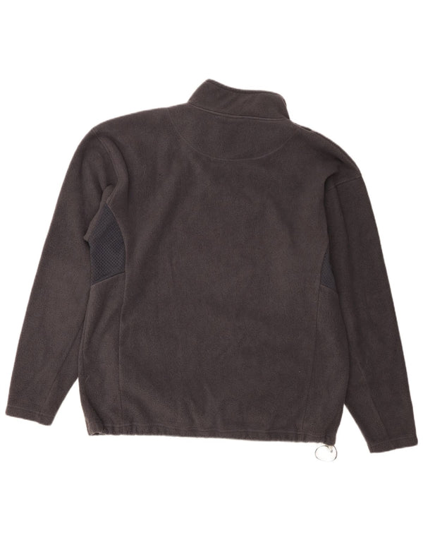 Wilson Mens Zip Neck Fleece Jumper XL Grey Polyester