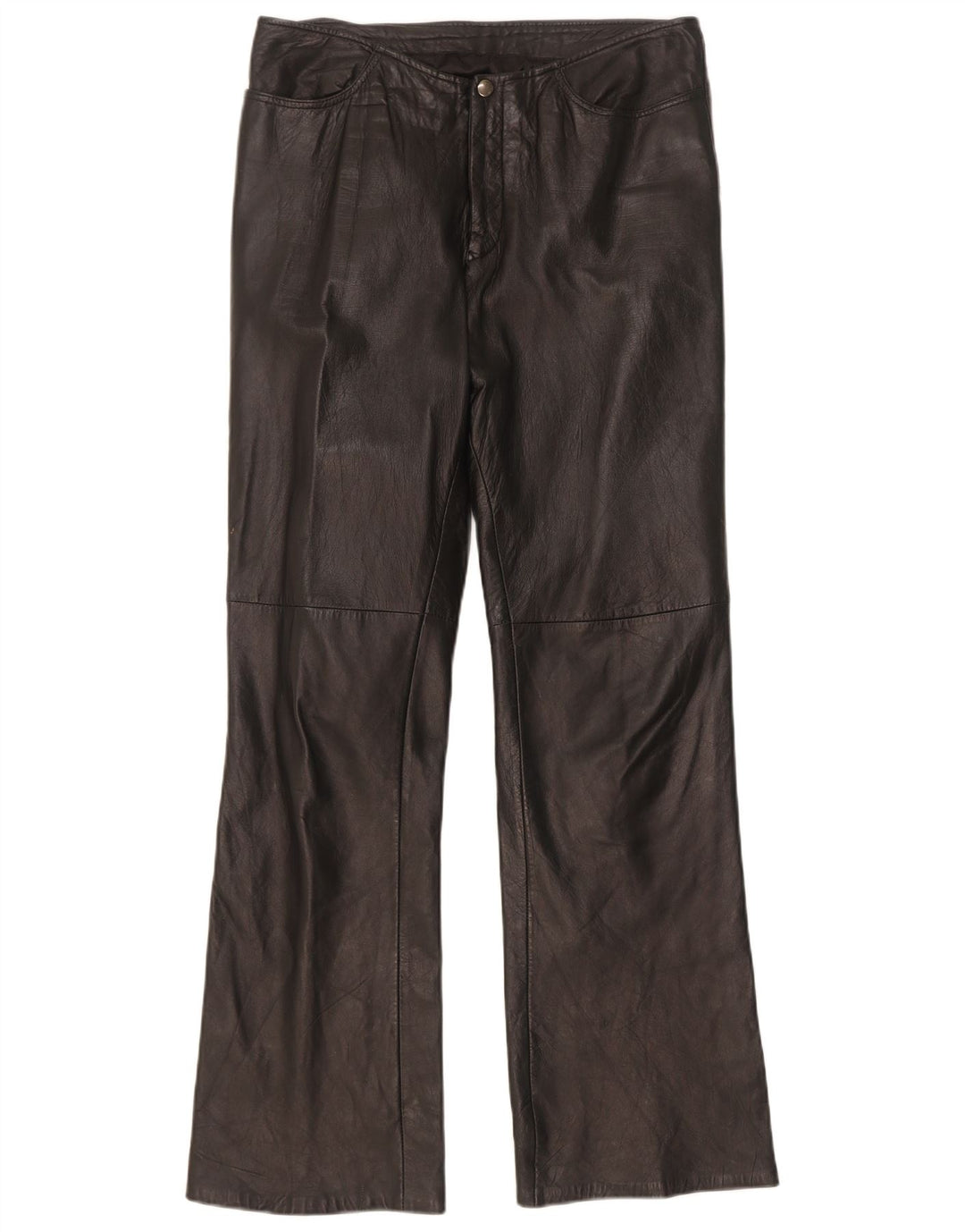 Женские кожаные брюки Dakota Bootcut W30 L31 черные