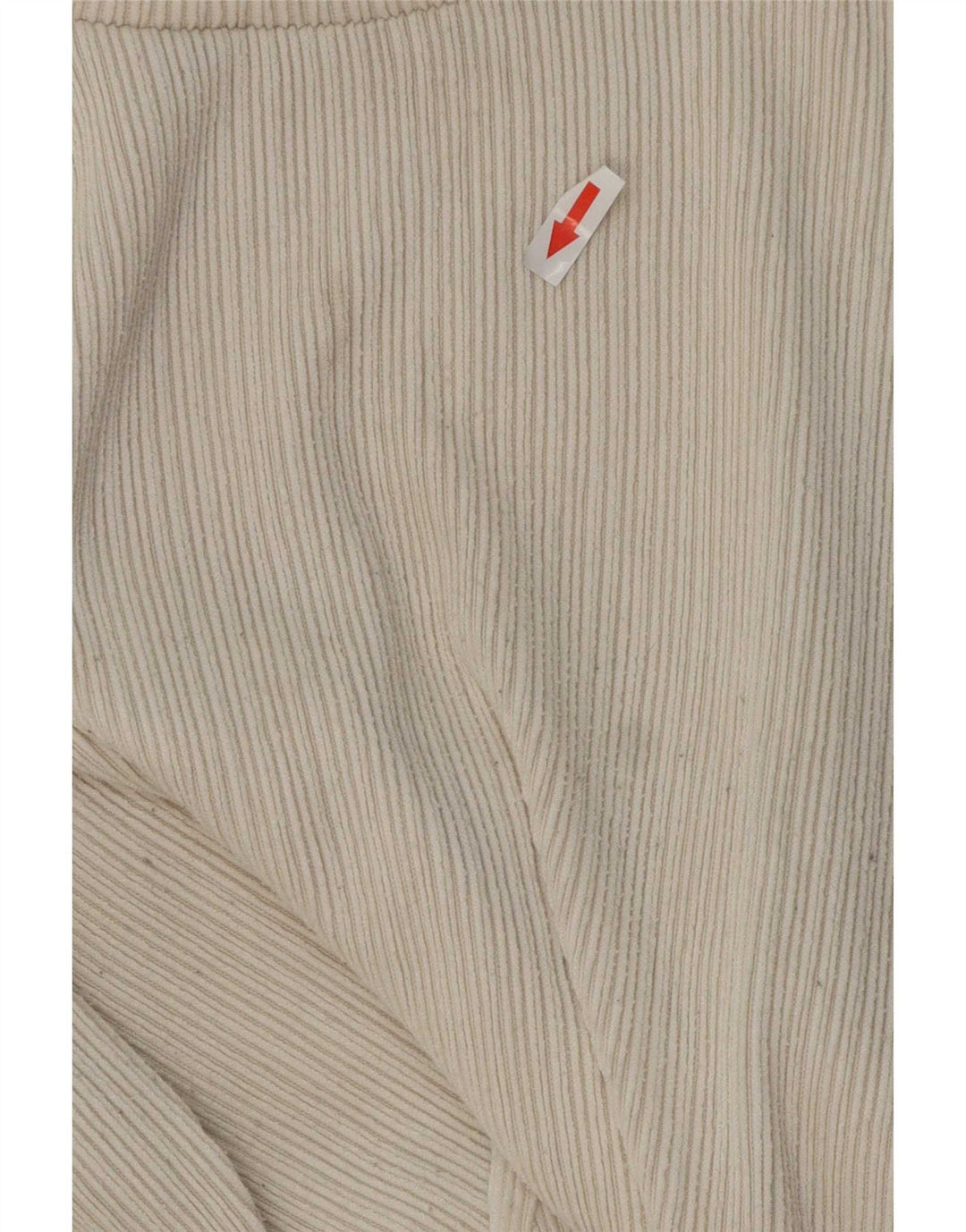 Zara Dametop Langærmet UK 12 Medium Beige Polyester