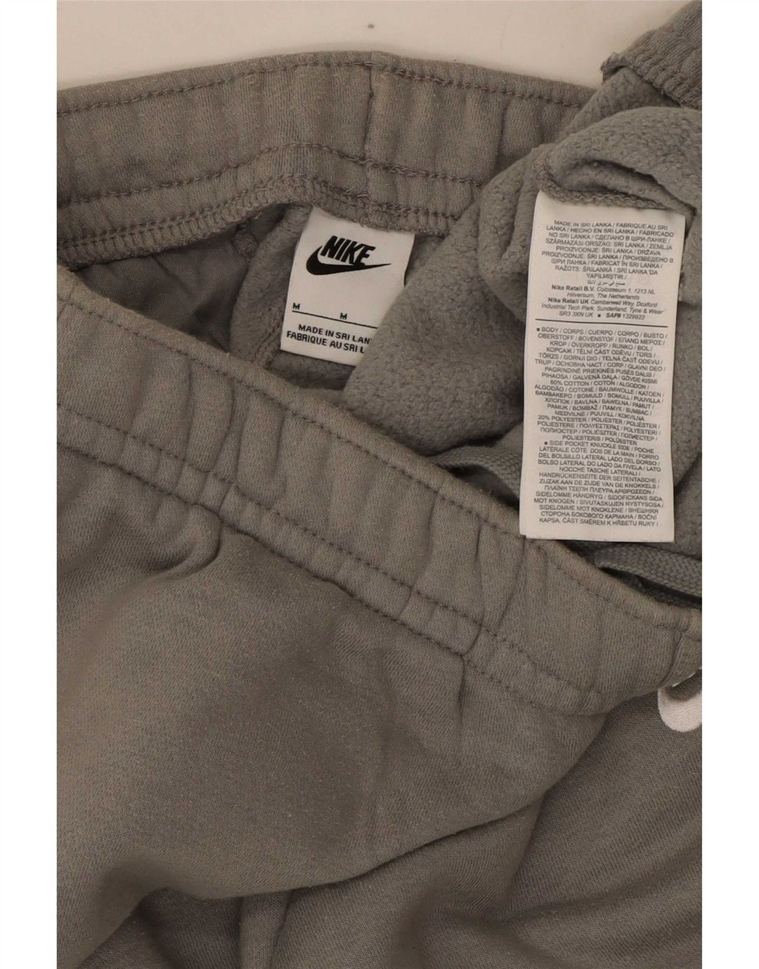 Nike Pantalon de survêtement pour homme en coton gris moyen