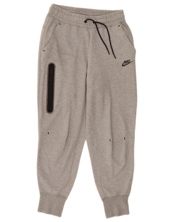 Pantaloni da tuta da uomo Nike Joggers piccoli in cotone grigio