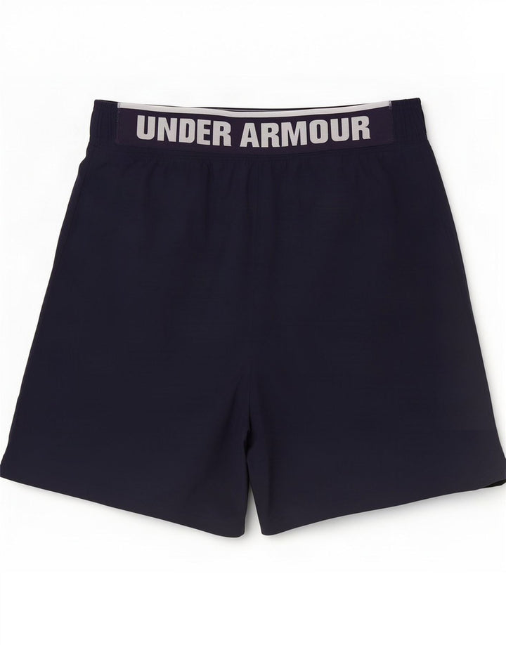 Męskie spodenki sportowe Under Armour, duże, granatowe, z poliestru