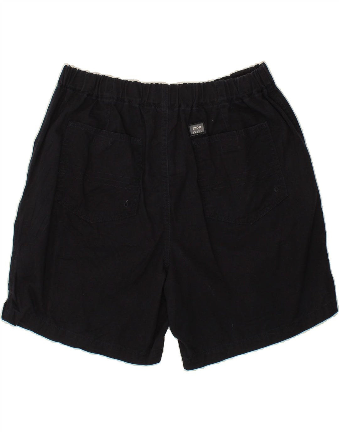 IZOD Mens Chino Shorts Large W34  Navy Blue Cotton Vintage Izod and Second-Hand Izod from Messina Hembry 