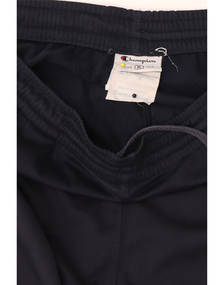 Champion Mens Tracksuit Trousers Medium Navy Blue Polyester