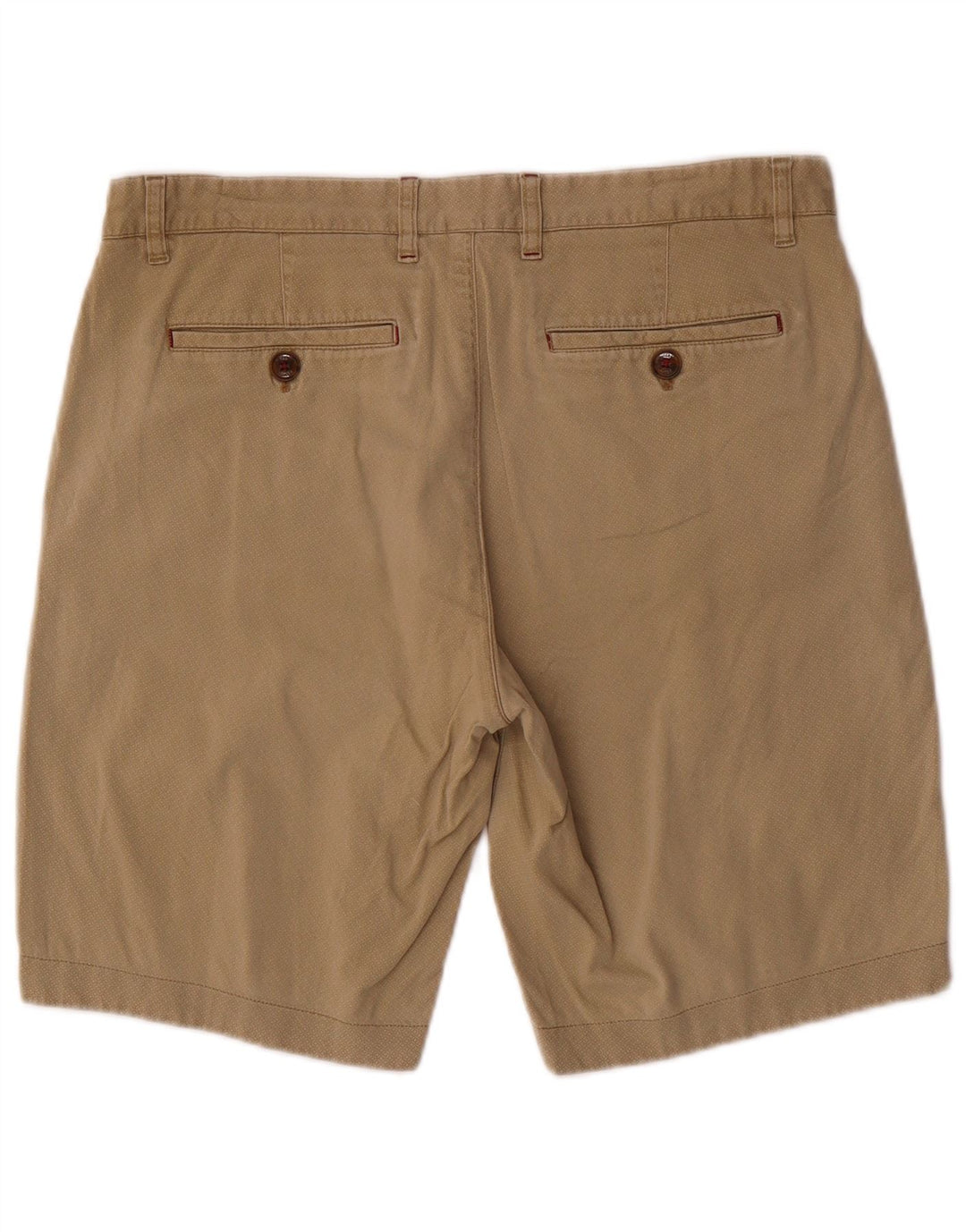 Ted Baker Mens Chino Shorts W32 Medium Beige Cotton
