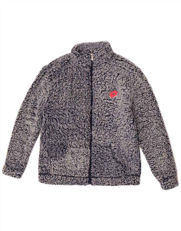 Lotto Womens Fleece Jacket UK 18 XL Blue Polyester