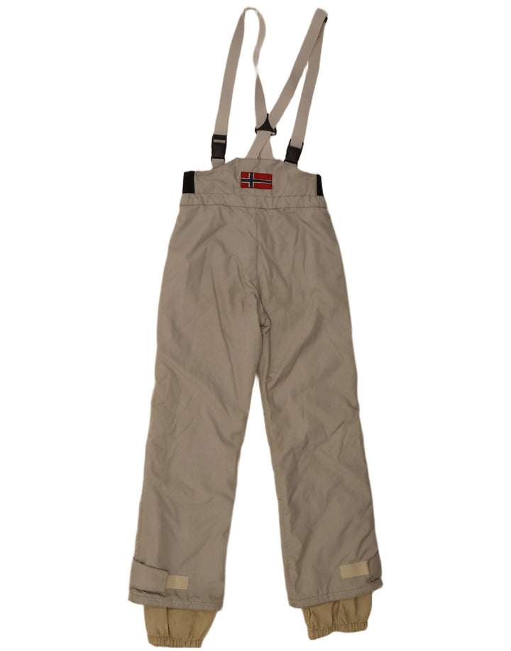 Napapijri Mens Dungarees Ski Trousers Medium Khaki Polyamide