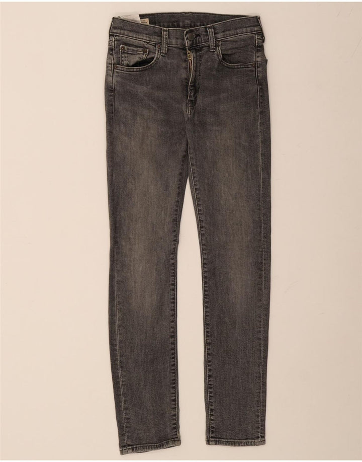 LEVI'S Mens Skinny Jeans W30 L32 Grey Cotton