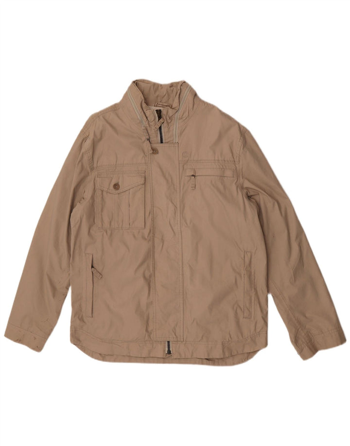Мужская куртка Timberland Utility UK 40, большая, бежевый, хлопок
