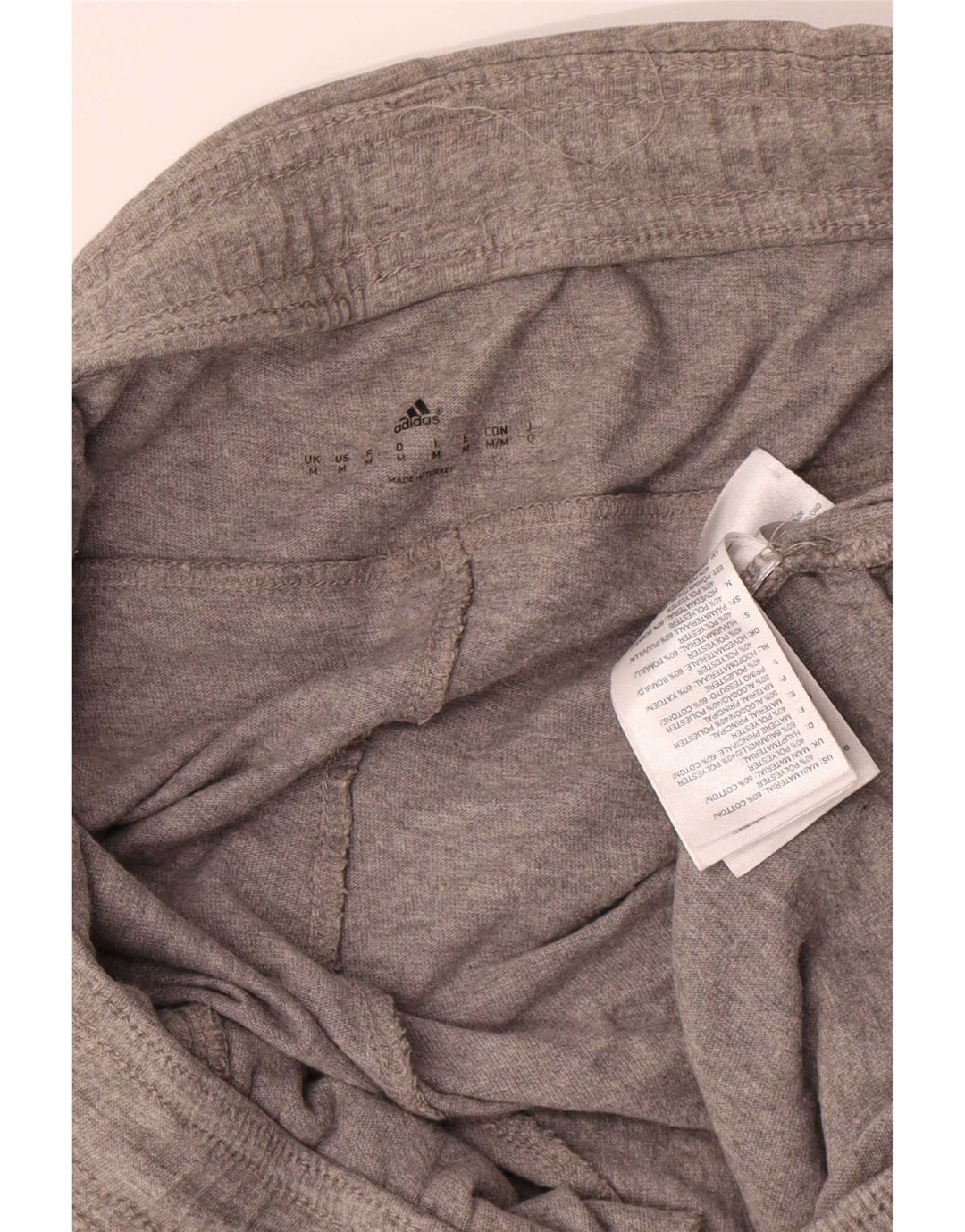 Adidas Herre grafiske sportsshorts Medium Grey Flecked Bomuld
