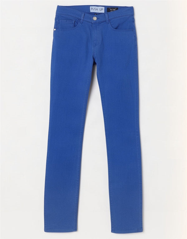 Jeans slim push up da donna Armani Jeans W24 L28 blu modal