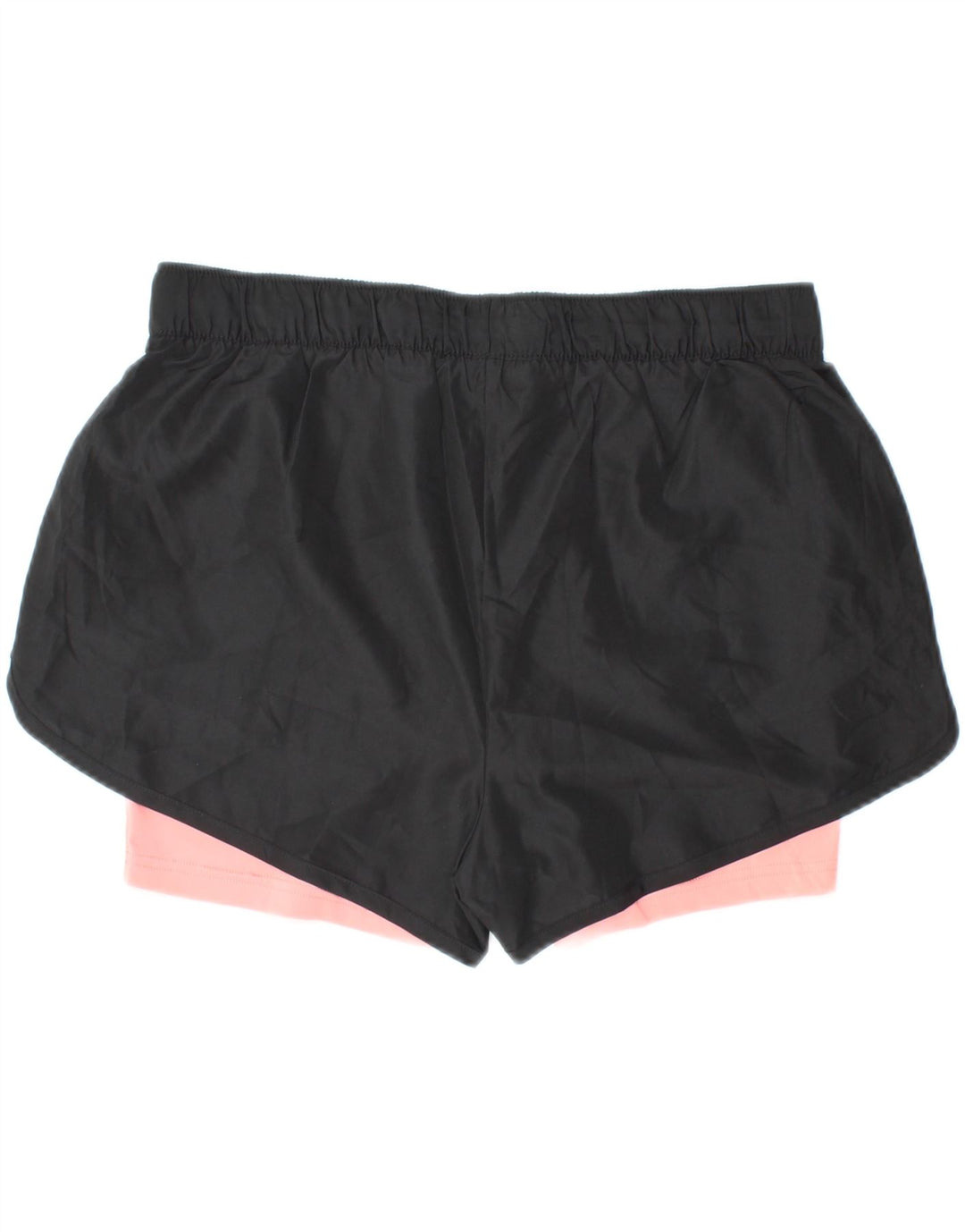 CRIVIT Damen Sportshorts UK 14/16 Mittelschwarzes Colourblock-Polyester