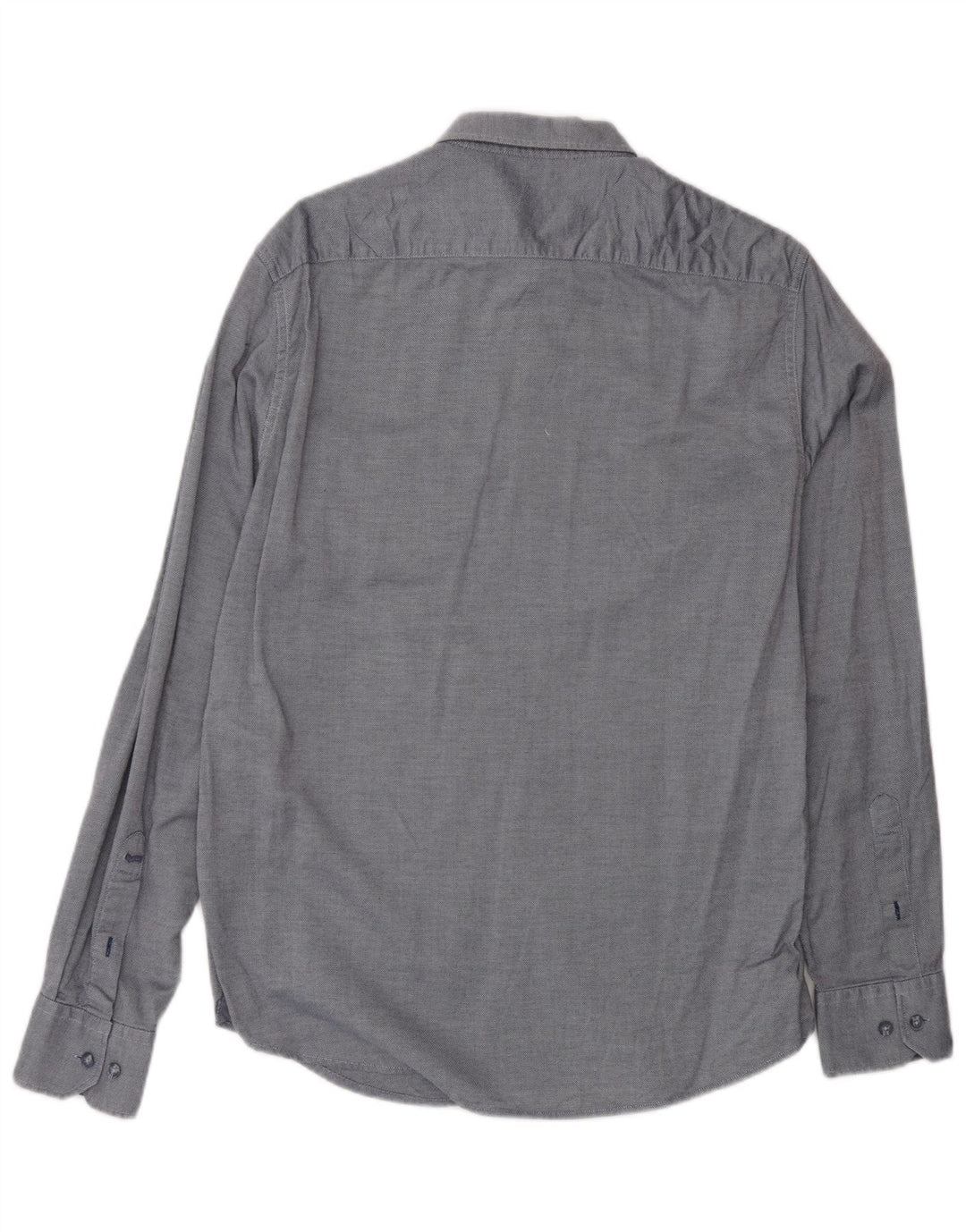 Gas Mens Shirt Large Navy Blue