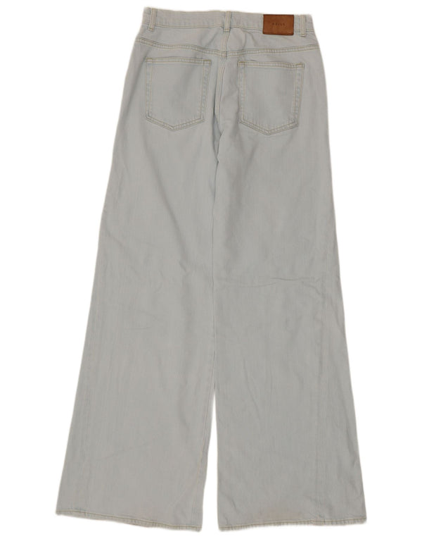 Reiss Womens Wide Leg Jeans W27 L35 Blue Cotton