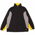 FILA Mens Tracksuit Top Jacket Medium Black Colourblock Polyester