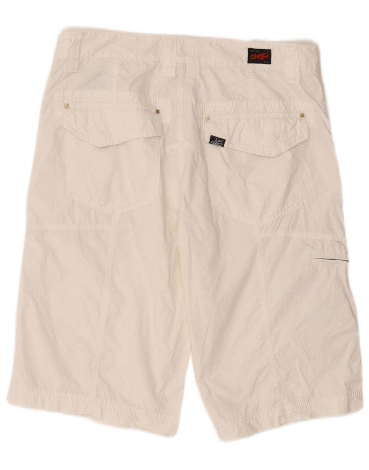 Bermuda da uomo O'Neill W30 cotone bianco medio