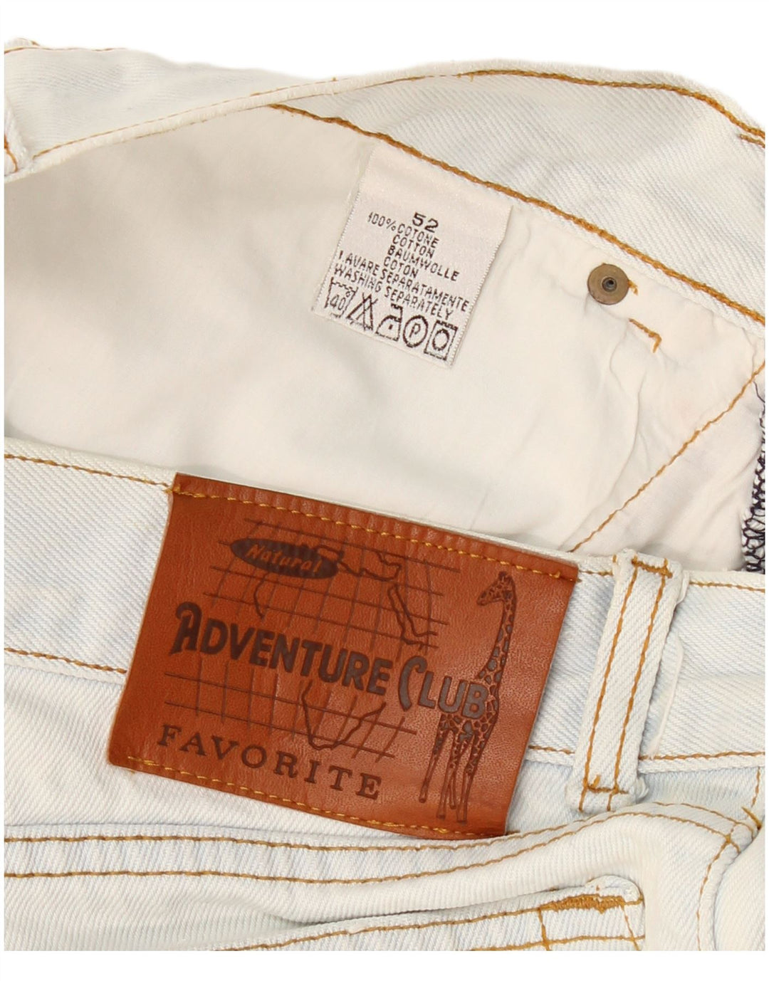 VINTAGE Mens Denim Shorts W30 Medium Blue Cotton Vintage Vintage and Second-Hand Vintage from Messina Hembry 