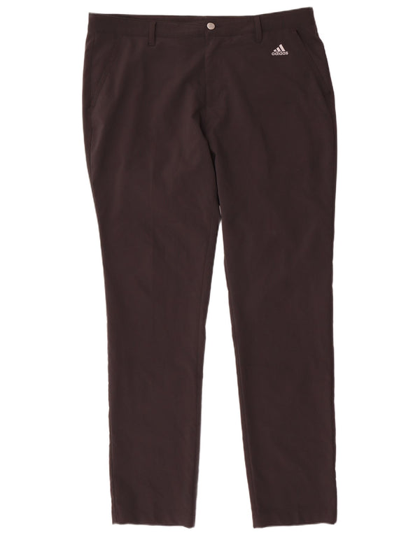 Pantaloni chino slim da uomo Adidas W38 L34 neri