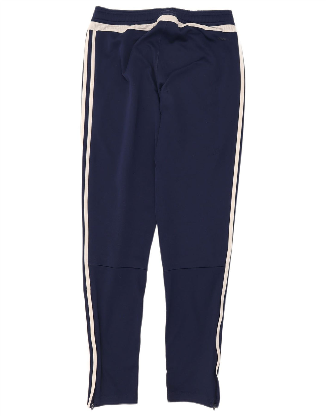ADIDAS Mens Tracksuit Trousers Small  Navy Blue Colourblock Polyester