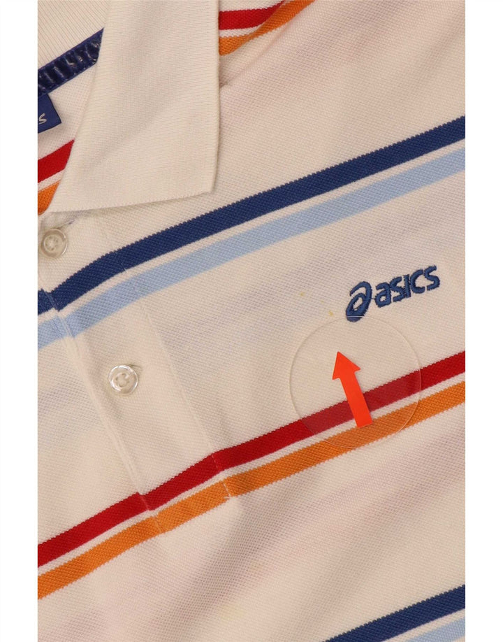 Polo Asics Uomo XL a Righe Bianche