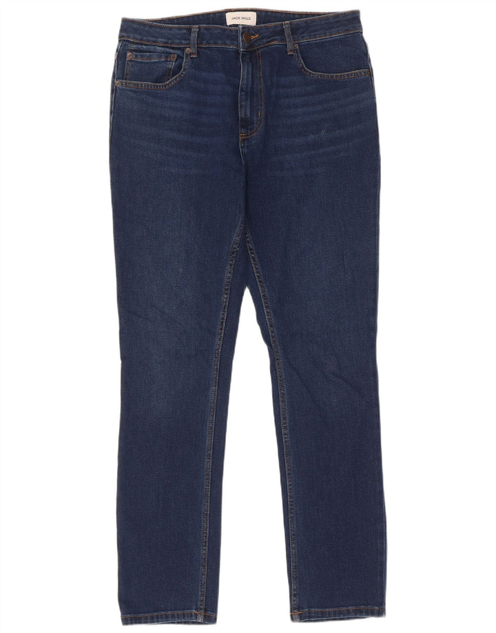 Jack Wills Mens Slim Jeans W32 L34 Navy Blue Cotton