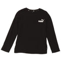 PUMA Boys Graphic Top Long Sleeve 9-10 Years Black