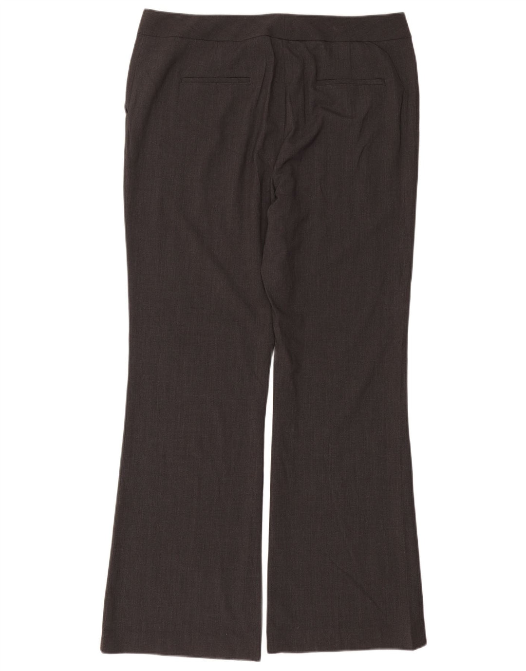 Calvin Klein Womens Bootcut Suit Trousers US 16 XL W38 L32 Grey Polyester
