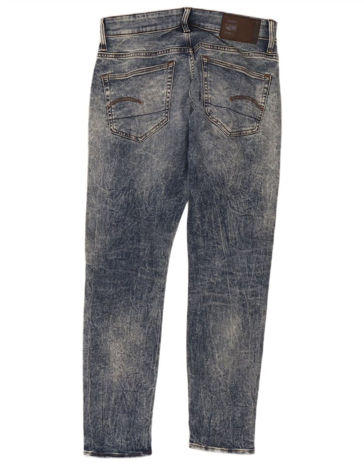 G-Star Mens Slim Jeans W30 L30 Blue Cotton