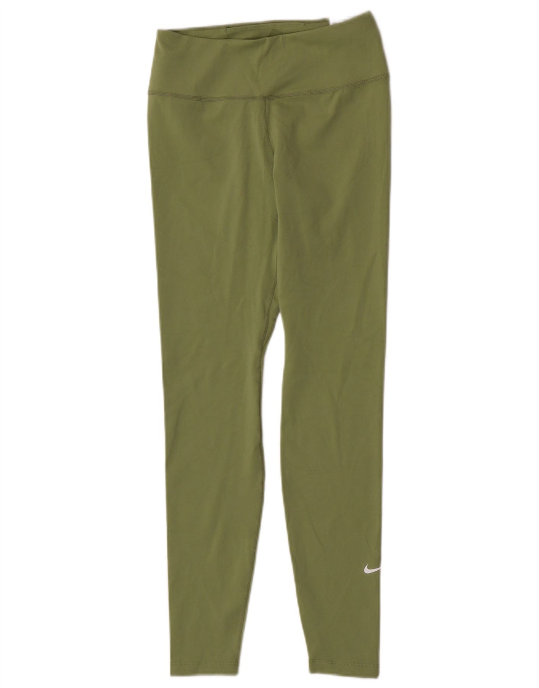 Nike Damen Dri Fit Leggings UK 10 Small Grün Polyester