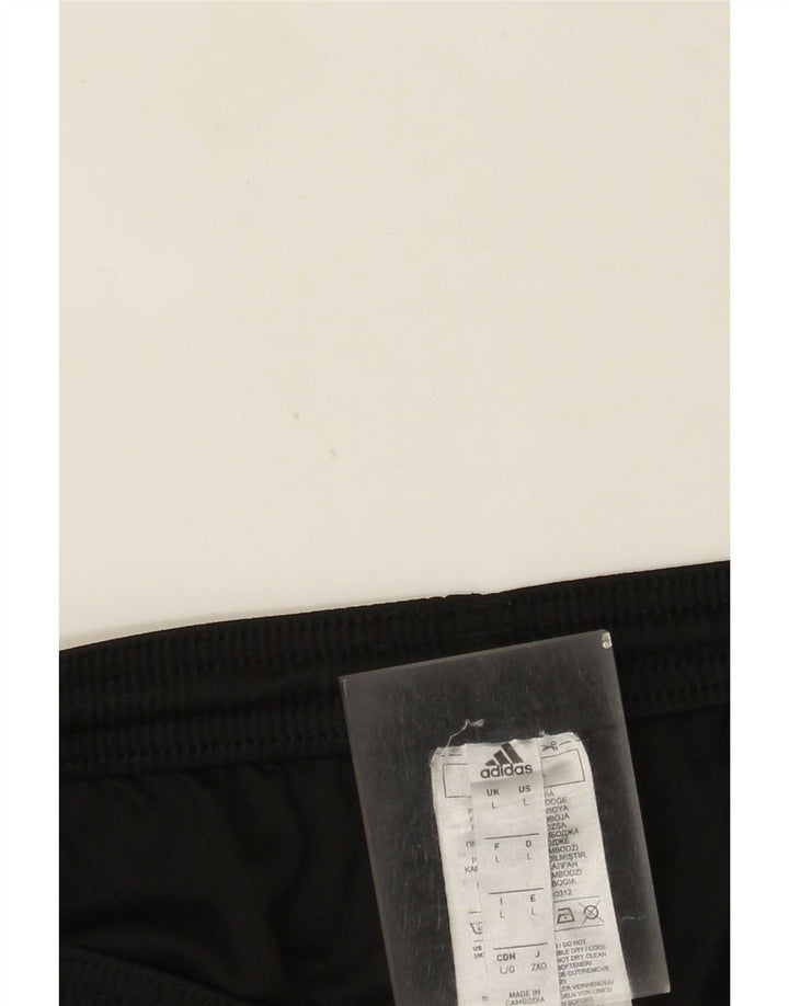 Pantaloncini sportivi Adidas Aeroready da uomo grandi in poliestere nero