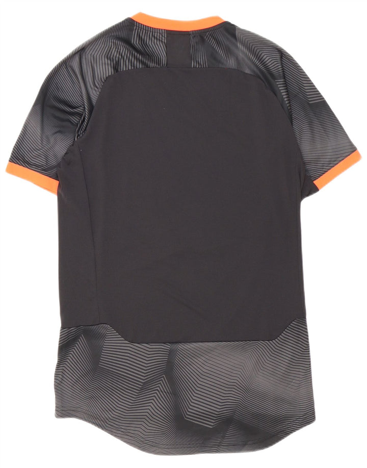 Puma Herre T-Shirt Top Medium Grå Geometrisk