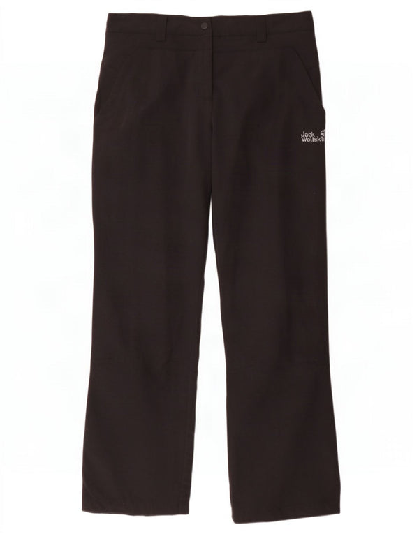 Pantaloni giacca a vento da donna Jack Wolfskin UK 12/14 Medium W32 L30 Nero