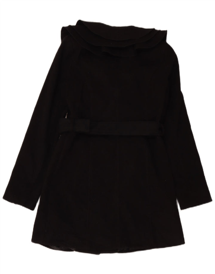 SASCH Dame Overfrakke UK 12 Medium Sort Polyester