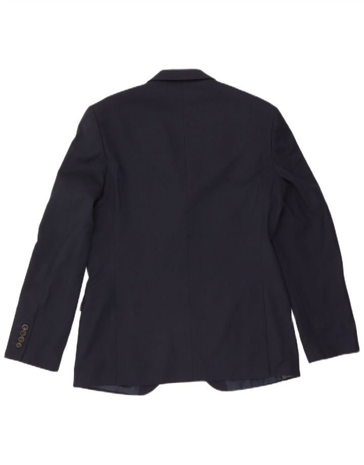 Jachetă pentru bărbați Marks & Spencer cu 2 nasturi, UK 40, bleumarin mediu