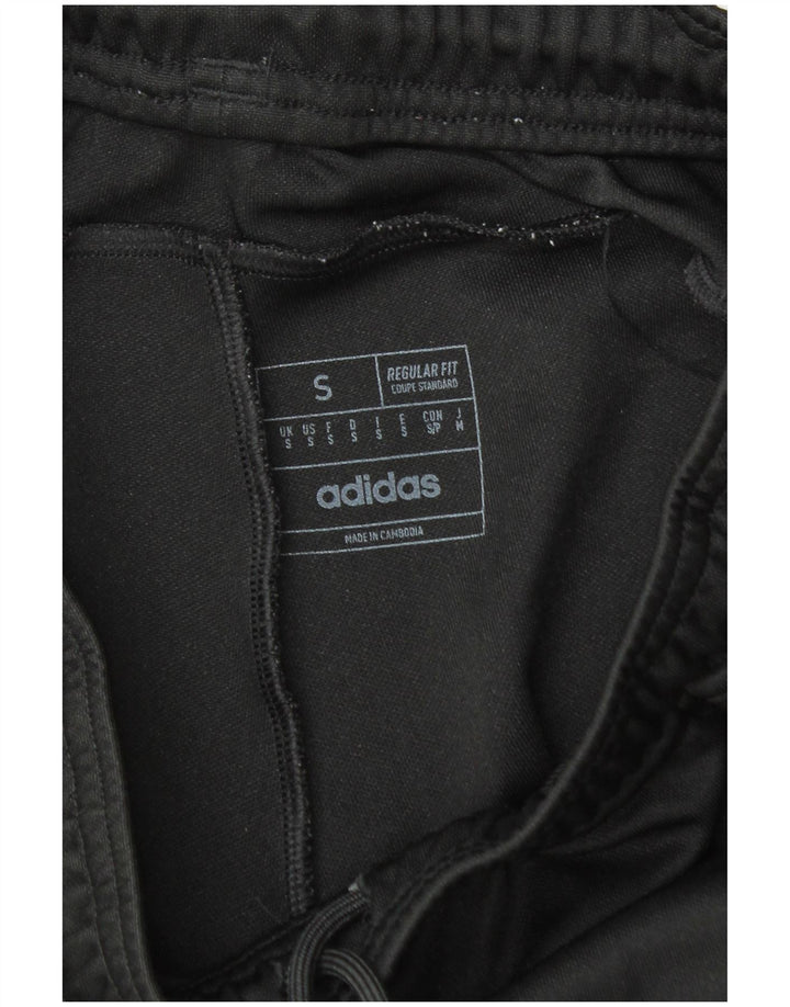 Adidas Mens Aeroready Tracksuit Trousers Small  Black Polyester