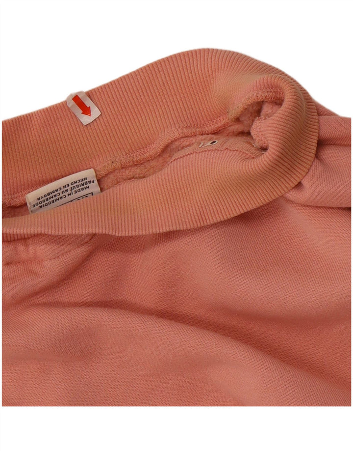 CHAMPION Suéter feminino cropped UK 16 grande algodão rosa