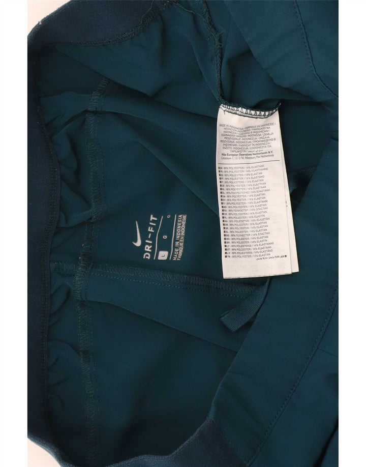 Pantaloncini sportivi Nike Dri Fit da uomo, grandi, in poliestere verde
