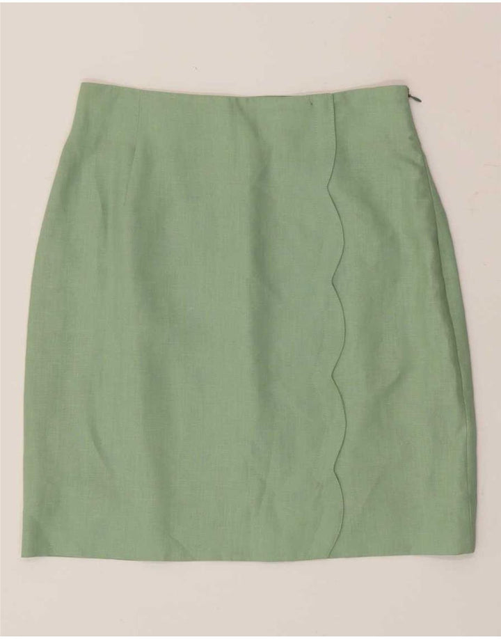 Set gonna doppiopetto da donna in 2 pezzi Cacharel IT 44 medio W28 verde
