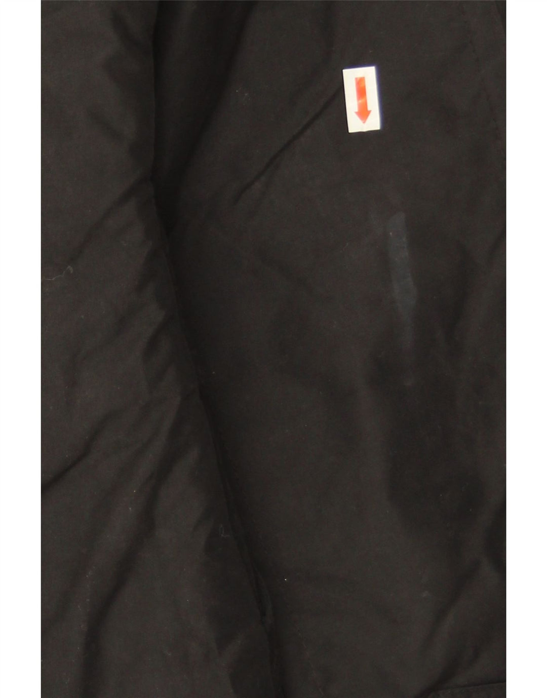 Levi's Chaqueta cortavientos extragrande para mujer UK 10 Small Poliéster negro