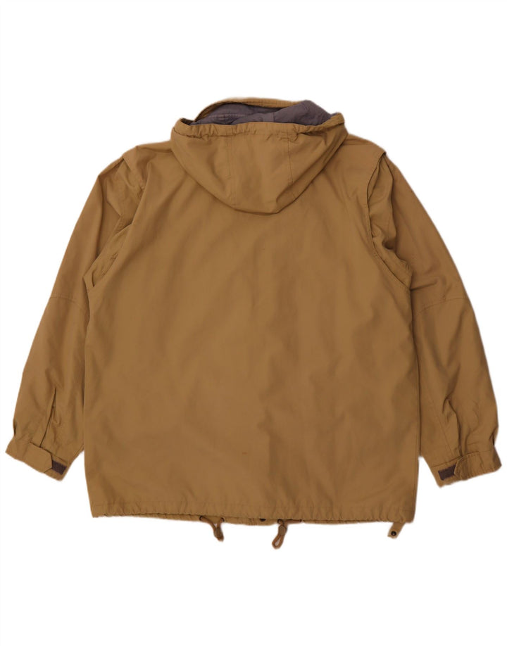 Fila Herre Hættevindjakke IT 52 XL Beige Polyester