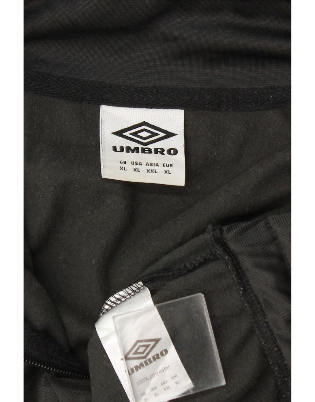 Umbro Mens Graphic Tracksuit Top Jacket XL Grey Colourblock Polyester