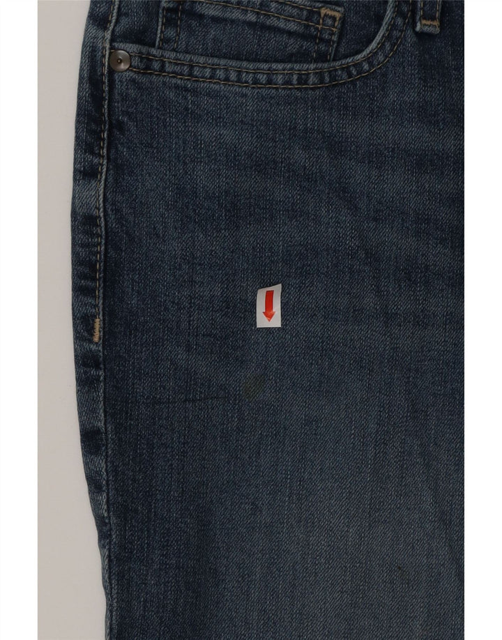 EDDIE BAUER Womens Slightly Curvy Bootcut Jeans US 8 Medium W32 L34 Blue