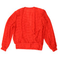 Vintage Womens Long Sleeve Blouse Top UK 14 Medium Red Check
